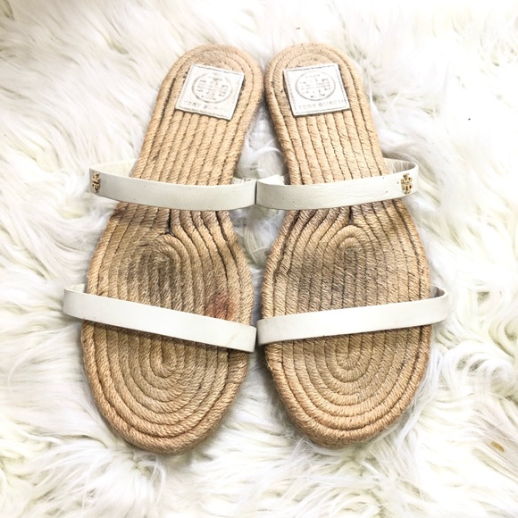 Tory Burch Shoes - Tory Burch Two Band Espadrilles Slides